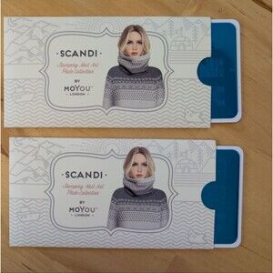 MoYou London Scandi 01 and 06 Nail Stamping Plates BNNU